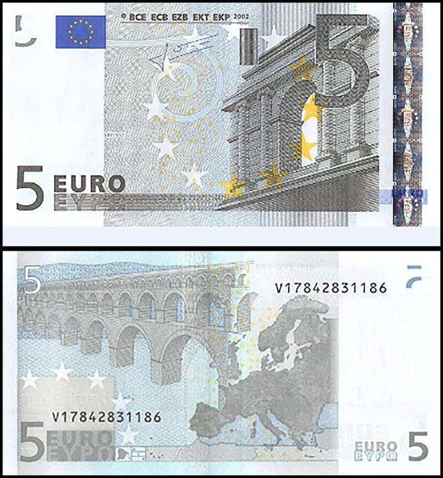 Buy Euro €5 Bills Online