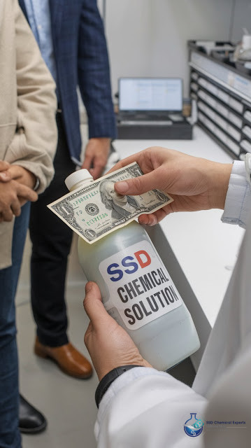 Deface currency cleaning chemical